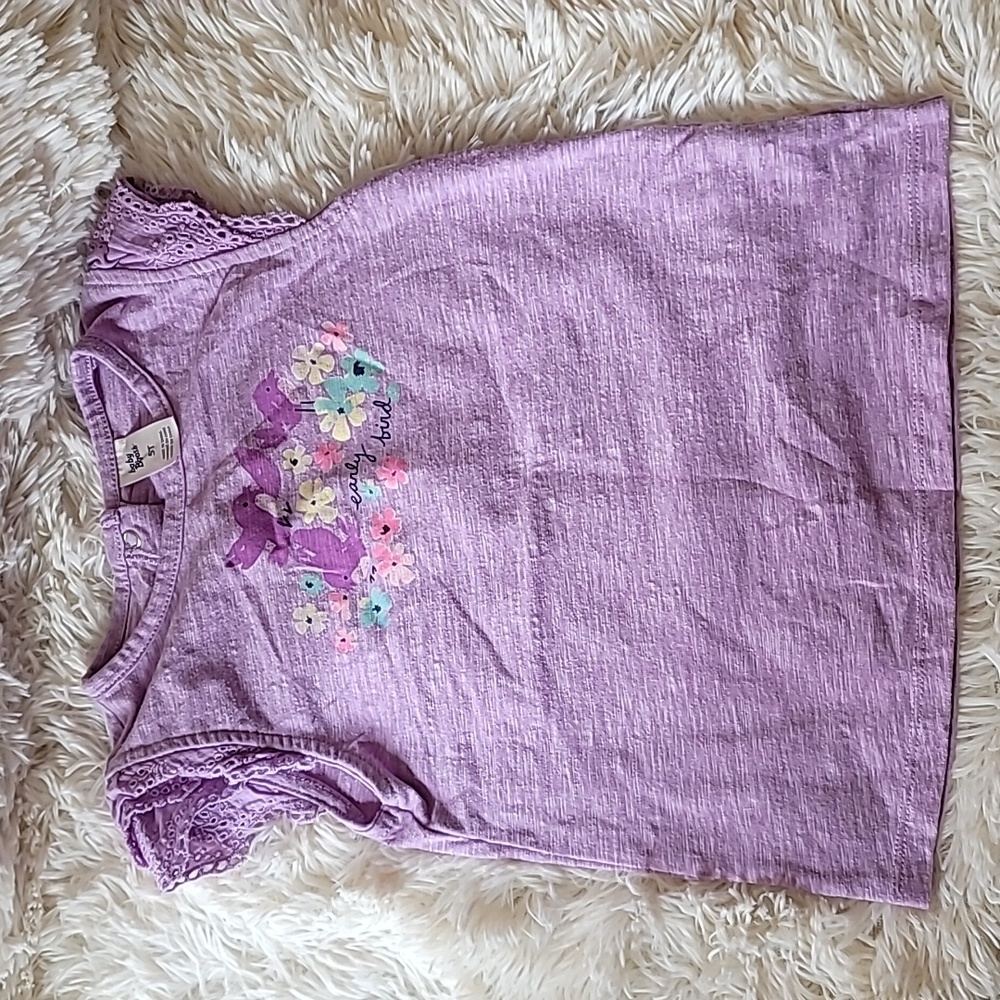 Baby B'Gosh,  Girls size 5, summer, short sleeve shirt
